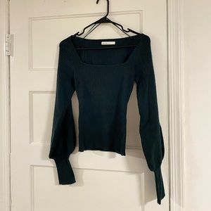 🪡oak + fort🪡 green sweater top